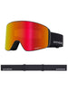 Dragon Slain MAG Cylindrical Sable/LL Red Ion + Lens Goggle