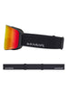 Dragon Slain MAG Cylindrical Sable/LL Red Ion + Lens Goggle