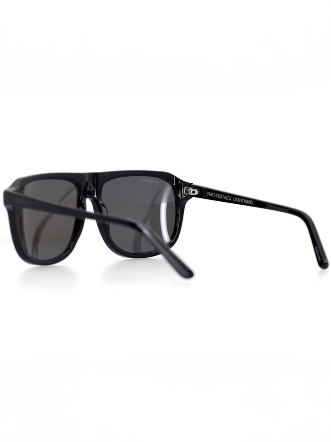 Ashbury Smokestack Lightning Black Gloss Sunglasses | BLACK GLOSS