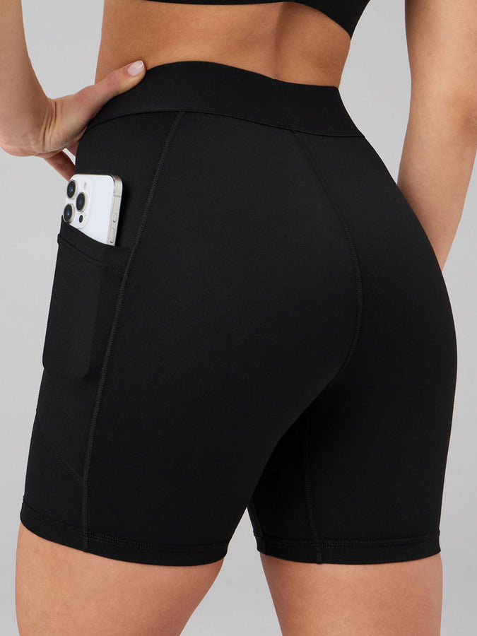 Fabletics On-The-Go High Waisted Shorts Fall 2026 | BLACK