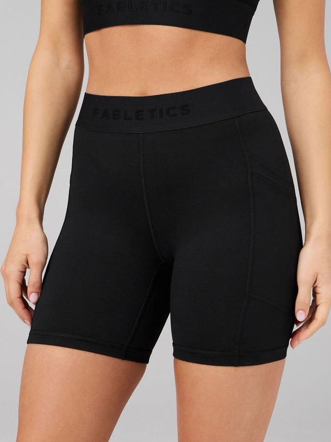 Fabletics On-The-Go High Waisted Shorts Fall 2026 | BLACK