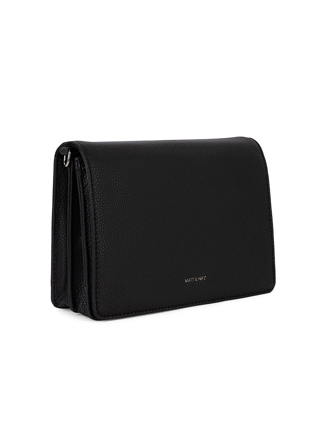 Matt & Nat Grain Franca Bag | BLACK