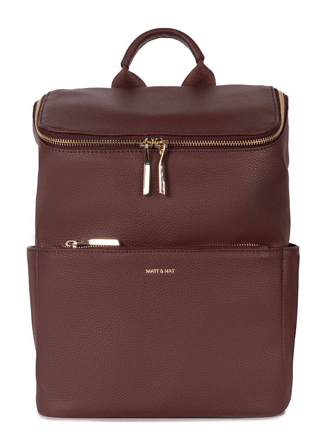 Matt & Nat Grain Brave Backpack | CHERRY