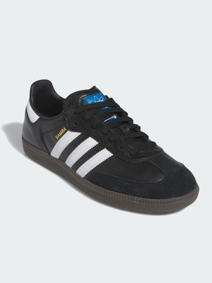 Adidas Samba ADV Core Black/White/Gum Shoes | CORE BLACK/WHITE/GUM 