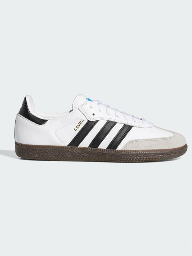 Adidas Samba ADV White/Core Black/Gum5 Shoes | WHITE/CORE BLACK/GUM