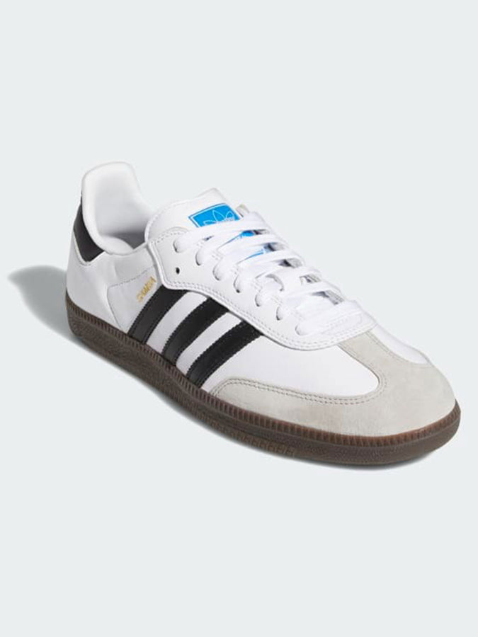 Adidas Samba ADV White/Core Black/Gum5 Shoes | WHITE/CORE BLACK/GUM