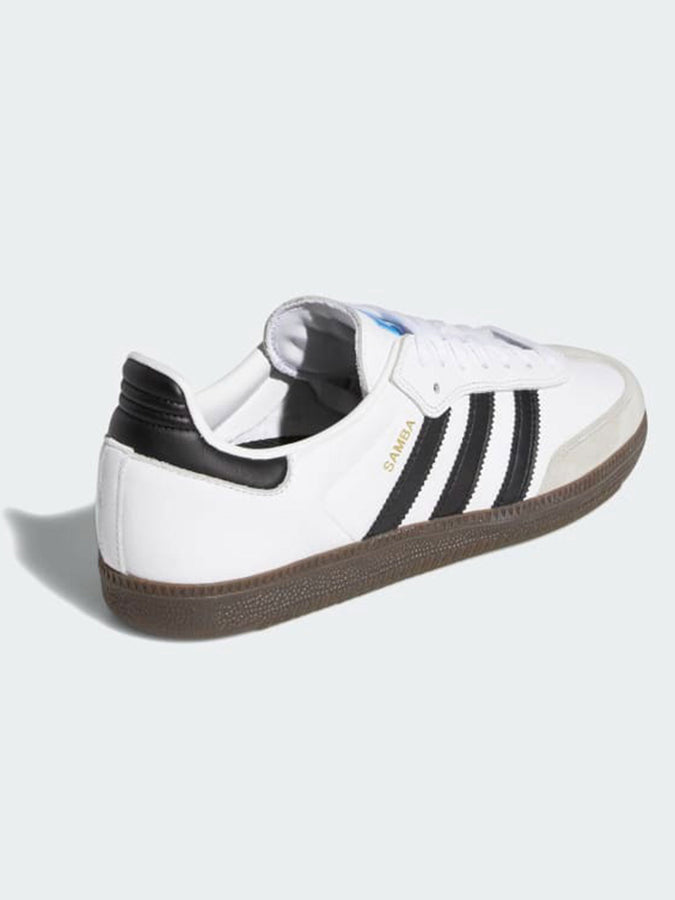 Adidas Samba ADV White/Core Black/Gum5 Shoes | WHITE/CORE BLACK/GUM
