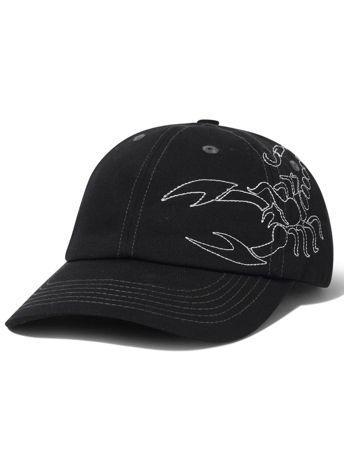 Butter Goods Scorpion 6 Panel Hat | BLACK