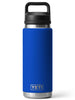 Yeti Rambler Flip Chug Cap 26oz Royal Blue Bottle