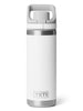 Yeti Rambler Flip Chug Cap 18oz White Bottle