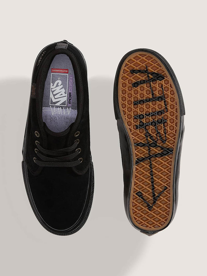 Vans Skate Chukka Atiba Black/Black Shoes Holiday 2026 | ATIBA BLACK/BLACK (BKA)