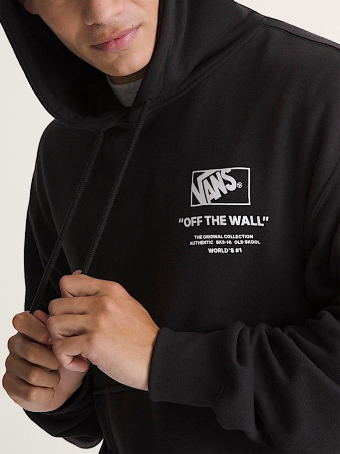 Vans Stacked Hi Hoodie Spring 2026 | BLACK/WHITE (Y28)