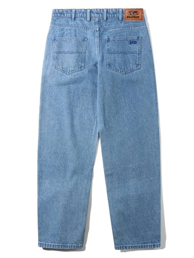 Butter Goods Straight Leg Jeans Spring 2026 | DISTRESSED INDIGO
