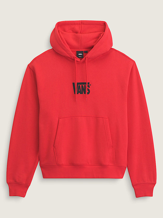 Vans Stretch Logo Hoodie Spring 2026 | CRIMSON HAZE (FO9)