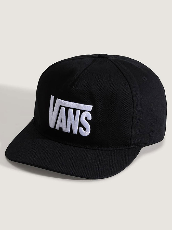 Vans Stretch Logo Snapback Hat | BLACK (BLK)