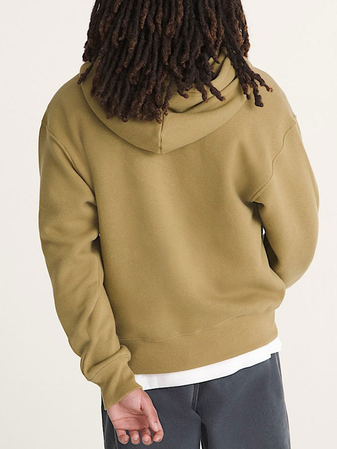 Vans Zip Stretch Logo Hoodie Fall 2026 | OLIVE BROWN (OVB)