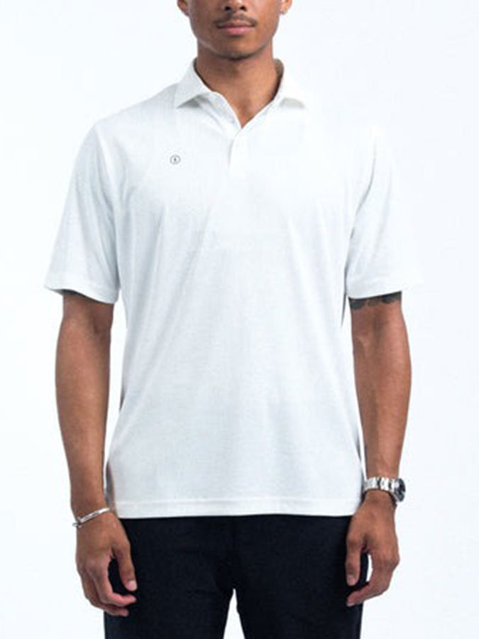 Students Golf Librarian Short Sleeve Polo Holiday 2026 | WHITE