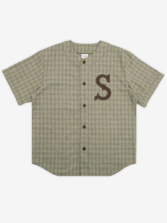 Students Folsom Baseball Short Sleeve Buttondown Shirt Fall 2026 | SAND