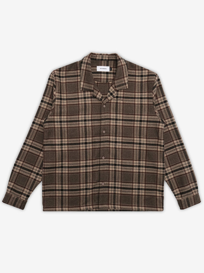 Students Lacadia Cabana Long Sleeve Buttondown Shirt Fall 2026 | BROWN