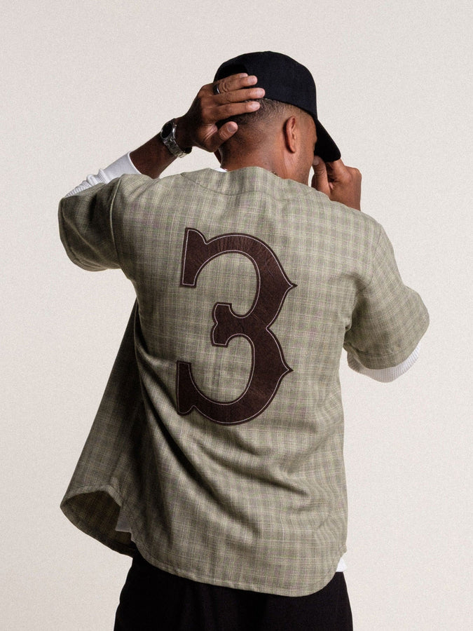 Students Folsom Baseball Short Sleeve Buttondown Shirt Fall 2026 | SAND