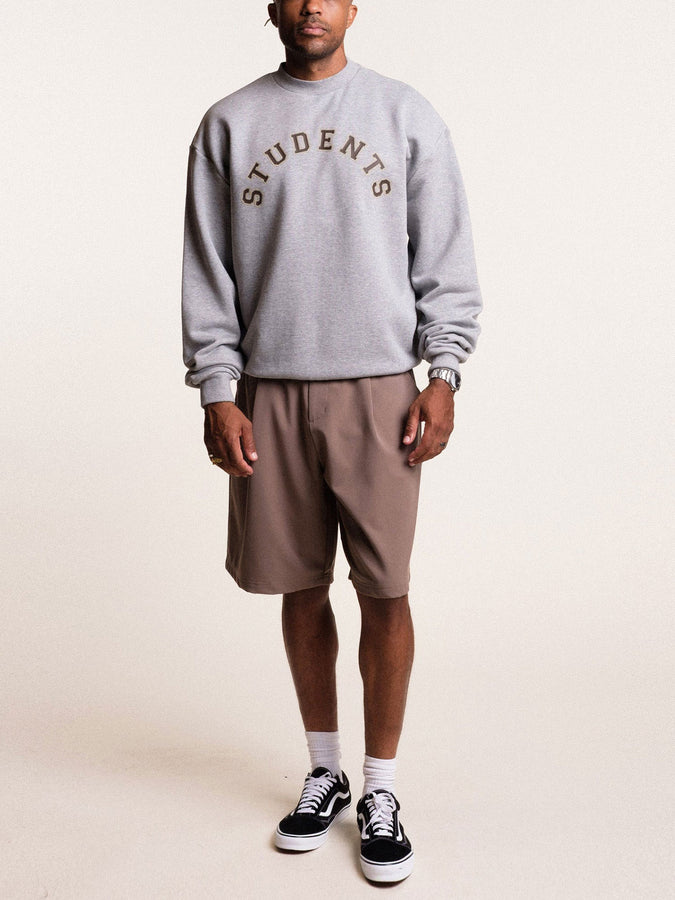 Students Academics Crewneck Sweatshirt Fall 2026 | ATHLETIC HEATHER