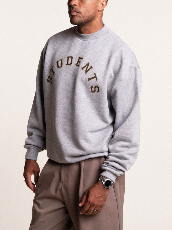 Students Academics Crewneck Sweatshirt Fall 2026 | ATHLETIC HEATHER