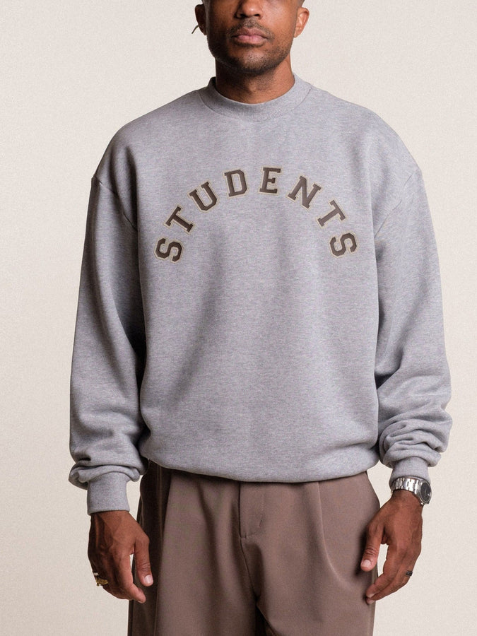 Students Academics Crewneck Sweatshirt Fall 2026 | ATHLETIC HEATHER