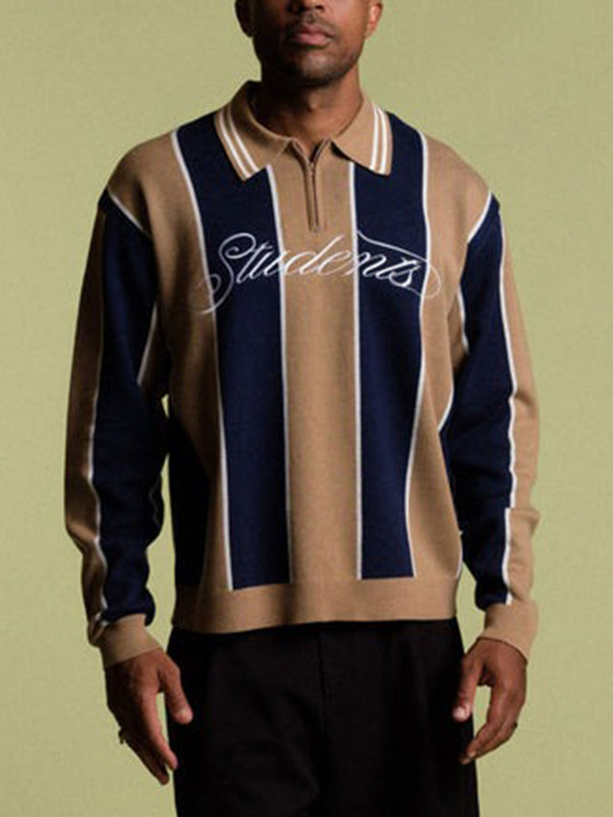 Students Visalia Polo Sweater Fall 2026 | MIDNIGHT