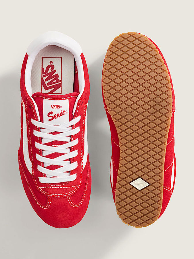 Vans Super Lowpro Racing Red Shoes Spring 2026 | RACING RED (IZQ)