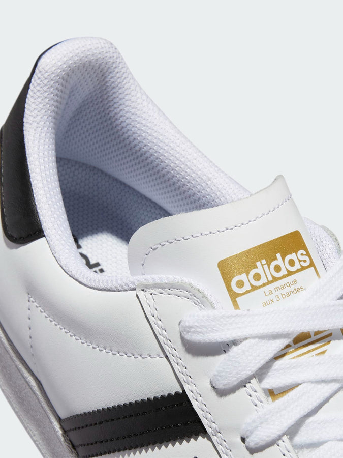 Adidas Superstar Adv White/Core Black/White Shoes | WHITE/CORE BLACK/WHITE