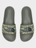 TNF Base Camp Slide III Olive Camo Print Sandals Spring 2026