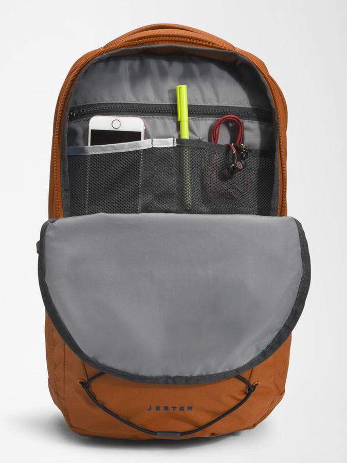 The North Face Jester Backpack | LEATHER BRN/TNF BLK-NPF (ARA)