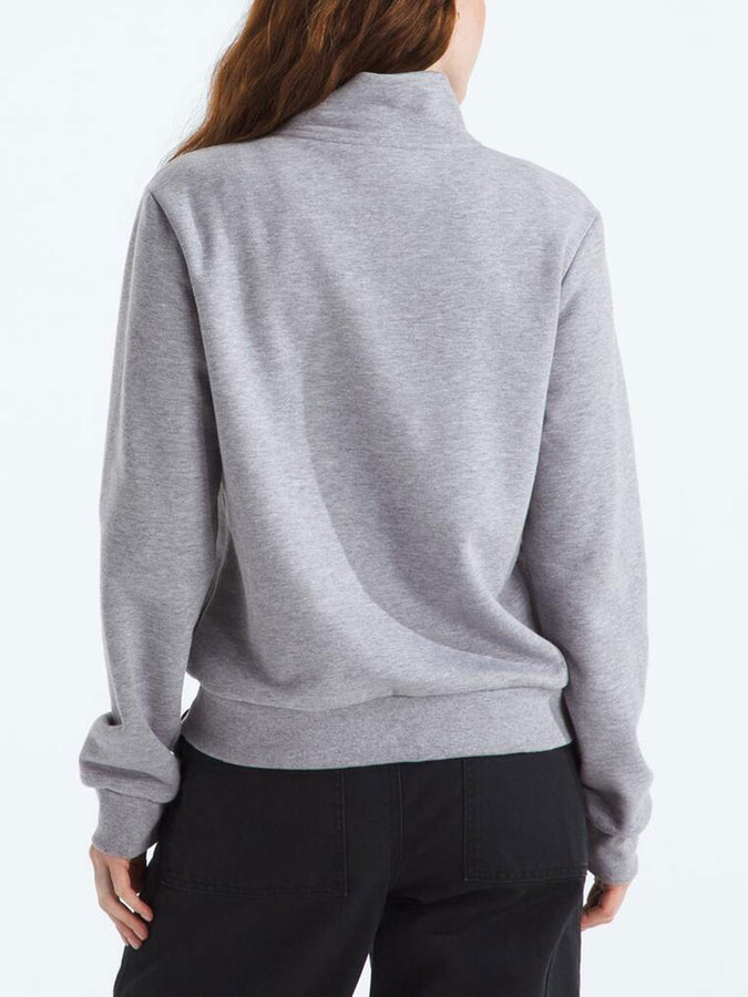TNF Evolution Simple Dome 1/4 Zip Sweatshirt Spring 2026 | TNF PALE GREY HEATHER (CQO)