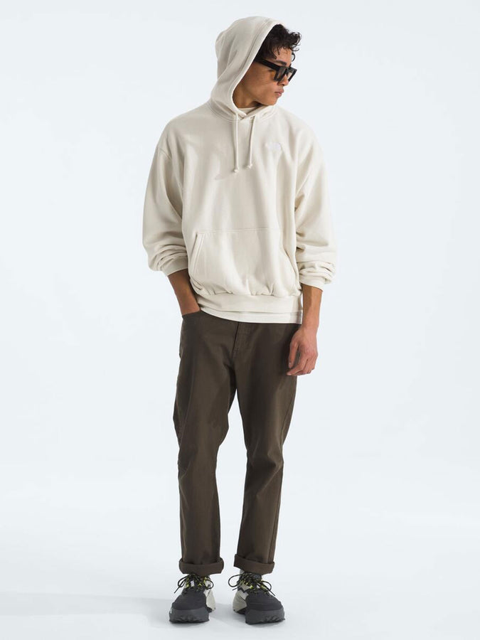 TNF Evolution Simple Dome Oversized Hoodie Spring 2026 | WHITE DUNE (QLI)