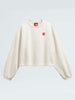 TNF Red Box Crewneck Sweatshirt