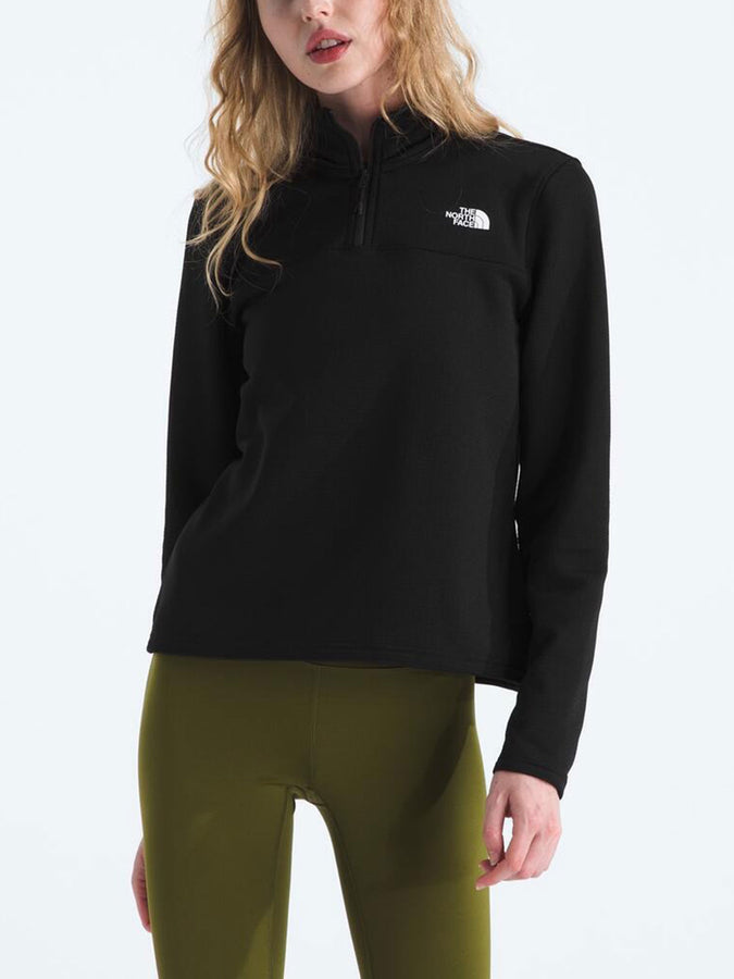The North Face Cedar Trail Grid 1/4 Zip Fleece Winter 2026 | TNF BLACK (JK3)