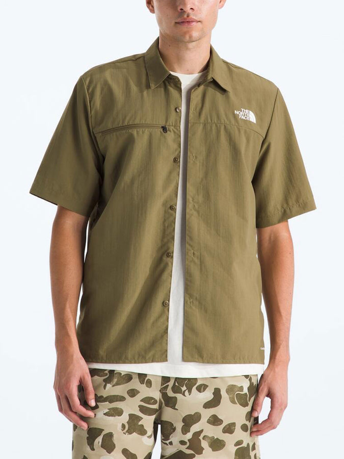 TNF Packable Short Sleeve Buttondown Shirt Spring 2026 | CEDAR (2EL)