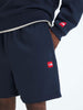 TNF Red Box Fleece Shorts Spring 2026