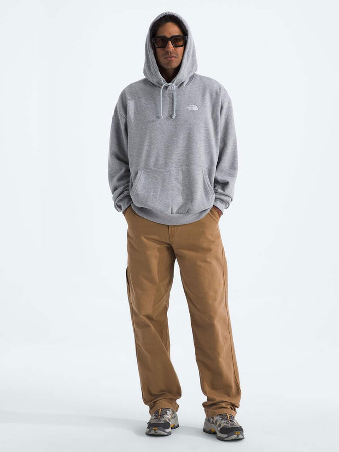TNF Evolution Simple Dome Oversized Hoodie Spring 2026 | TNF PALE GREY HEATHER (CQO)