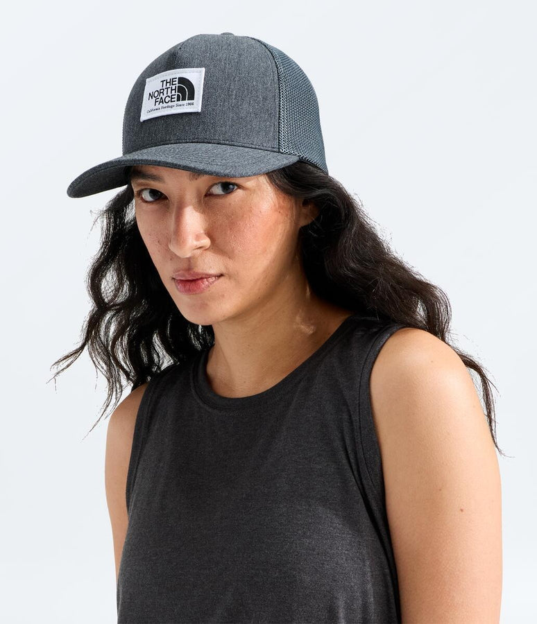 The North Face Keep It Patched Trucker Hat | TNF MEDIUM GREY HEATHER (DYY)