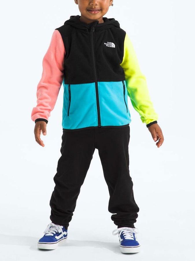 The North Face Glacier Full Zip Hoodie Fleece Spring 2026 | TNF BLACK/MERIDIAN BLUE (M9I)