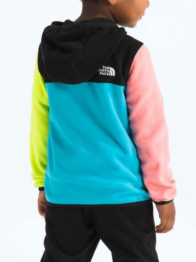 The North Face Glacier Full Zip Hoodie Fleece Spring 2026 | TNF BLACK/MERIDIAN BLUE (M9I)