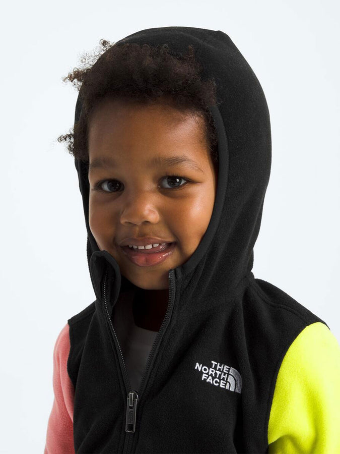 The North Face Glacier Full Zip Hoodie Fleece Spring 2026 | TNF BLACK/MERIDIAN BLUE (M9I)