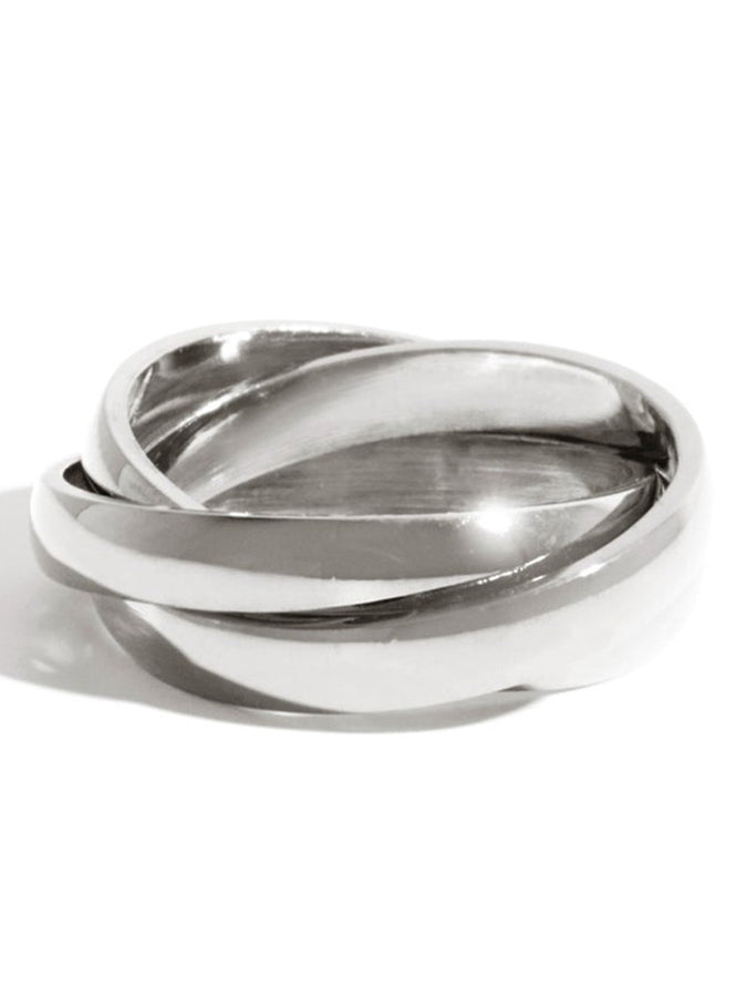 Treasure Box Trio In Silver Ring | ARGENT