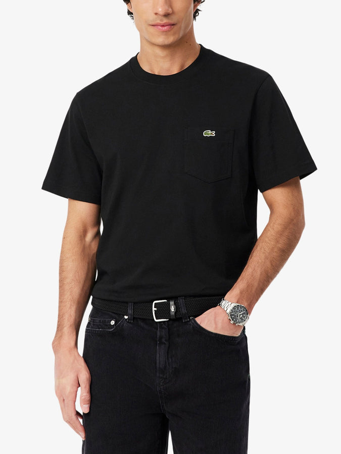 Lacoste Cotton Pocket T-Shirt Fall 2026 | BLACK (031)