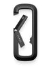 The James Brand The Maddison Black Carabiner