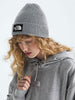 The North Face Logo Box Cuffed Beanie