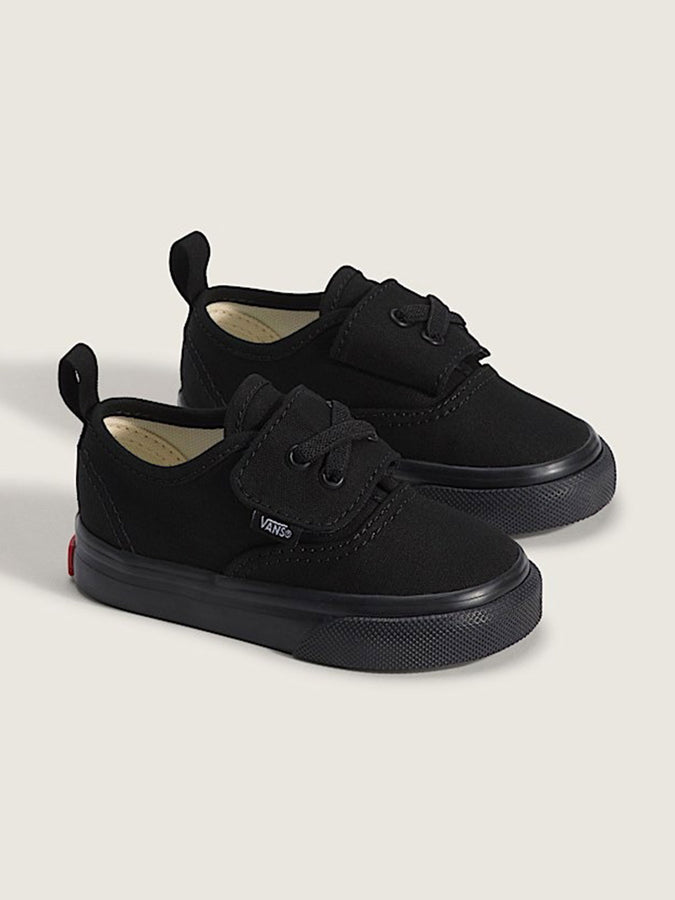Vans Authentic Elastic V Black/Black Shoes Spring 2026 | BLACK/BLACK (BKA)