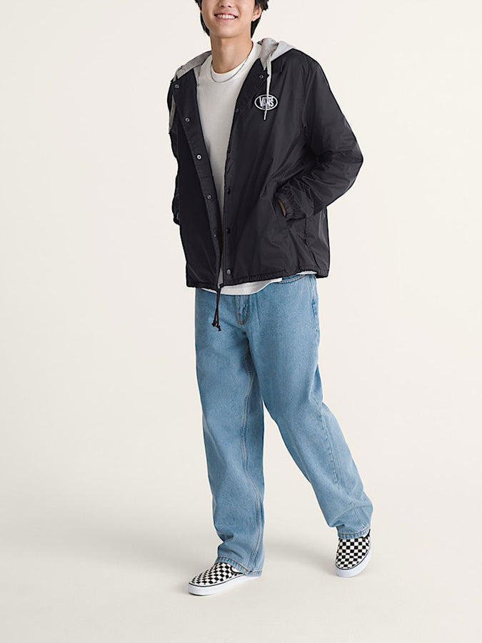 Vans Torrey Hooded Coaches Jacket Fall 2026 | BLACK (BLK)