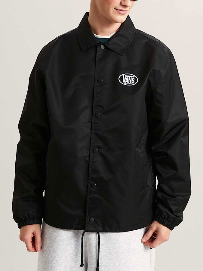 Vans Torrey Nylon Coaches 2.0 Jacket Spring 2026 | BLACK/WHITE (Y28)